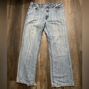 Vintage Old Navy Straight Light Washed Jeans 36x32